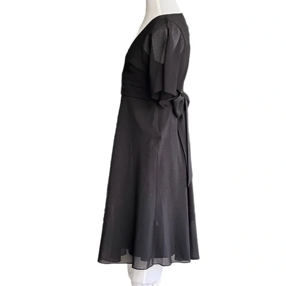 Adrianna Papell Dress Size 6 Black elegant - Picture 3 of 12